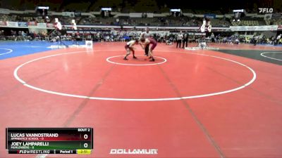 125 lbs Champ Round 1 (16 Team) - Lucas Vannostrand, Apprentice School vs Joey Lamparelli, Muhlenberg