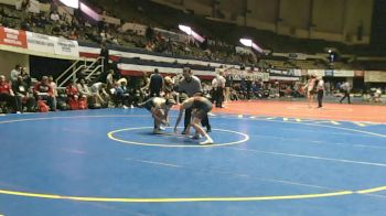 120 lbs Placement (16 Team) - Keith Fernandez, Granby vs Aidan Cox, Franklin County
