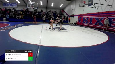 126 lbs Consi Of 16 #2 - Maddyson McElhenny, Oologah Girls vs Kimora Miller, Sallisaw