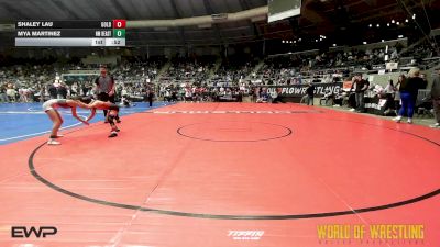 90 lbs Consi Of 8 #2 - Shaley Lau, Goldenbacks vs Mya Martinez, NM Beast