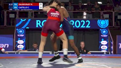 48kg kg 1/2 Final - Rassoul Galbouraev, France vs Christian Castillo, United States