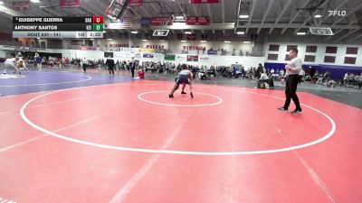 141 lbs Cons. Round 4 - Anthony Santos, Keiser University vs Guiseppe Guerra, St. Ambrose University