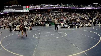 107 lbs Quarterfinal - Ryleigh Cline, Swansboro vs Amy Ortiz, Lumberton