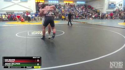 285 lbs Cons. Round 2 - Aidan Zellman, St Marks H S vs Ian Beatie, Appoquinimink