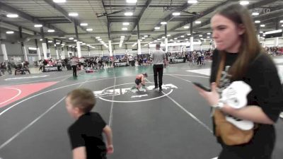65 lbs Consi Of 4 - Asher Harris, Illinois Valley YW vs Andres Tapia, Grindhouse WC
