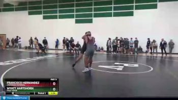 167 lbs Round 2 - Francisco Hernandez, Cimarron Memorial vs Wyatt Hartshorn, Palo Verde