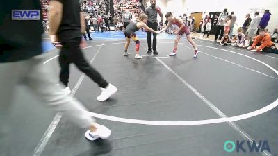 100-105 lbs Rr Rnd 1 - Braxton Mefford, Tiger Trained Wrestling vs Braylon Welch, Heat