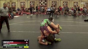 130 lbs Round 1 (6 Team) - Cristian Pote, Empire WA vs Logan Carstensen, Arsenal Blue