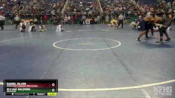 1A 285 lbs Cons. Round 1 - Daniel Silver, North East Carolina Prep School vs Elyjaih Baldwin, Southside