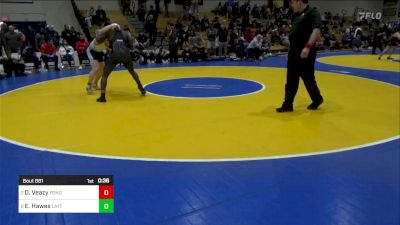 193 lbs Consolation - De`Alcapon Veazy, Ponderosa (CO) vs Elijah Hawes, Layton (UT)