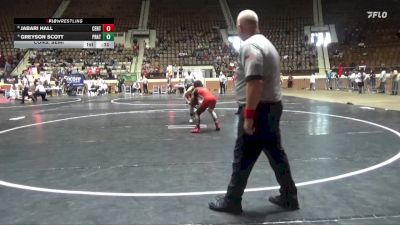 7A 132 lbs Cons. Semi - Greyson Scott, Prattville vs Jabari Hall, Central