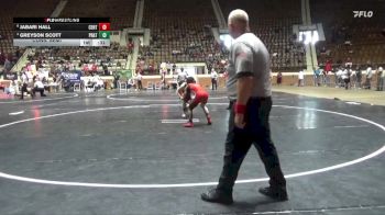 7A 132 lbs Cons. Semi - Greyson Scott, Prattville vs Jabari Hall, Central