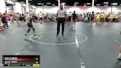 80 lbs Round 2 (6 Team) - Bucky Smith, OMP vs Kaid Hamper, Warhawks Wrestling