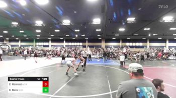 106 lbs Quarterfinal - Christopher Ramirez, Aces Wr Acd vs Caz Baca, Servite