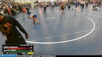 110 lbs Champ. Round 1 - Drew Anderson, IA vs Oliver Larson, WI