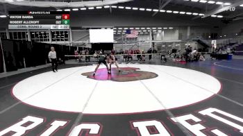 141 lbs Cons. Round 2 - Viktor Banda, Castleton vs Robert Allcroft, Castleton