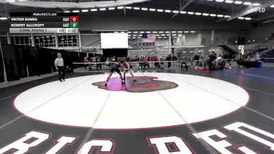 141 lbs Cons. Round 2 - Viktor Banda, Castleton vs Robert Allcroft, Castleton