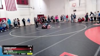 190 lbs Champ. Round 1 - CORI TONTE, Franklin Wrestling Club vs Tucker Conley, Parke Heritage
