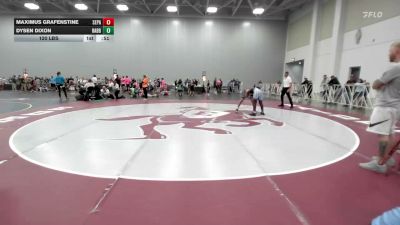 120 lbs Rr Rnd 3 - Maximus Grafenstine, SEPA BLUE - EL vs Dysen Dixon, Rabbit Wrestling Club - EL