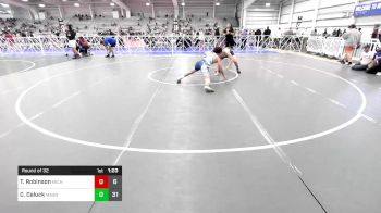 170 lbs Round Of 32 - Trammel Robinson, Michigan Grapplers Blue vs Colby Celuck, Mat Assassins