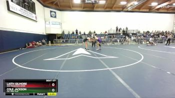 285 lbs 3rd Place Match - Laith Gilmore, San Francisco State vs Cole Jackson, Cal Poly SLO