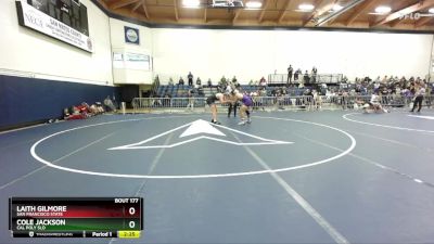 285 lbs 3rd Place Match - Laith Gilmore, San Francisco State vs Cole Jackson, Cal Poly SLO