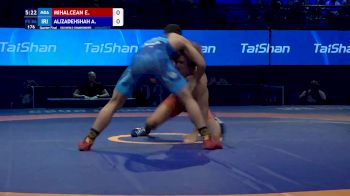 86 kg 1/4 Final - Eugeniu Mihalcean, Moldova vs Amirhossein Alizadehshahkolaei, Iran