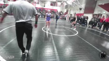 125 lbs Quarterfinal - Angelina Borelli, Los Banos vs Amberley Clifton, Salinas