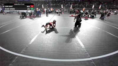 49 lbs Round Of 32 - Liam Wint, Washington Twp vs River Otero, Spazz Wrestling