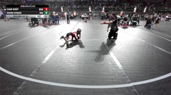 49 lbs Round Of 32 - Liam Wint, Washington Twp vs River Otero, Spazz Wrestling
