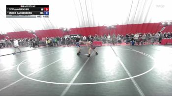 165 lbs Champ. Round 3 - Otto Anglemyer, Aviators Wrestling vs Jacob Dannenberg, Sarbacker Wrestling Academy