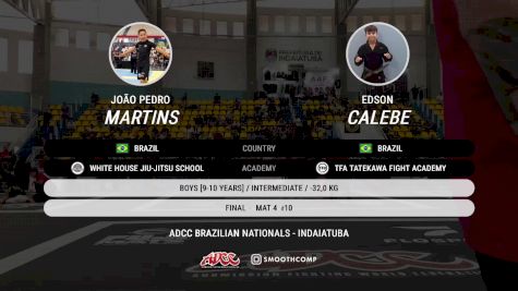 João Pedro Martins vs Edson Calebe 2025 ADCC Brazilian Nationals