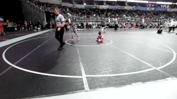 53 lbs Consi Of 4 - Monaya Cobbs, Belleville Little Devils vs Kenadee Wheeler, Seneca Youth WC