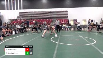 105 lbs Quarterfinals (8 Team) - Rocco Cassioppi, POWA (CO) vs Kayden McDonald, West Virginia