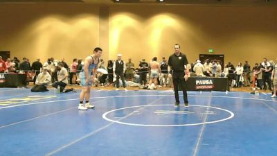 165 lbs Champ. Rd Of 64 - Ethan Rowland, Wrestler's Way vs Emmanuel Gusfa