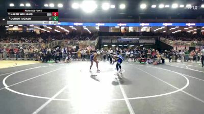 120 3A Champ. Round 1 - Duran Tucker, Ft Pierce Central vs Kaleb Williams, South Dade