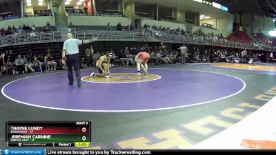 175 lbs Round 1 (6 Team) - Thayne Lundy, Eaglecrest vs Jeremiah Carnine, Gretna East