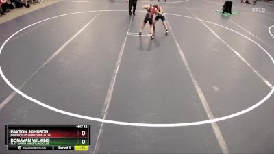 93 lbs Cons. Round 3 - Donavan Wilking, Flat Earth Wrestling Club vs Paxton Johnson, Monticello Wrestling Club