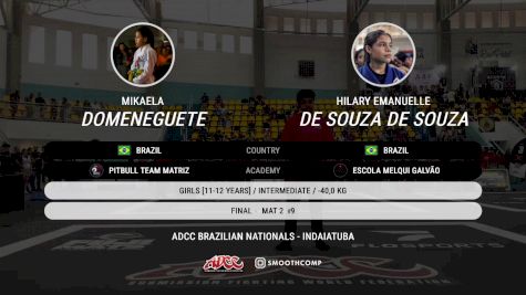 Hilary Emanuelle De Souza De Sou vs Mikaela Domeneguete 2025 ADCC Brazilian Nationals