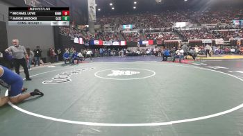 Cons. Round 1 - Michael Love, Malta / Whitewater vs Jason Brooks, Cascade