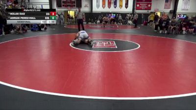 175 lbs Semifinal - Nolan Dao, Clear Creek-Amana vs Adrian Perez-Hall, Burlington