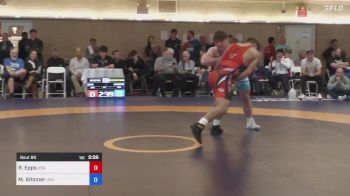 87 kg Quarterfinal - Ryan James Epps, USA vs Michael William Frances Altomer, USA