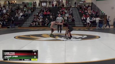 157 lbs Cons. Round 3 - Legend Lamer, Cal Poly vs Caine Tyus, SIU Edwardsville