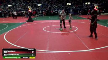 75 lbs Champ. Round 2 - Elijah Wineberg, PROA vs Kolton Ross, PROA