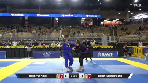 Audrey Svaby Copeland vs Amber Lynn Ponzio 2025 Pan Jiu Jitsu IBJJF Championship