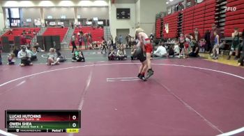 75 lbs Round 3 (4 Team) - Owen Shea, Central Region Team B vs Lucas Hutchins, East Region Team B