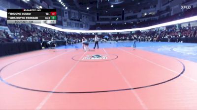 185 lbs Cons. Round 2 - Gracelynn Farrand, Caldwell vs Brooke Bosco, Vallivue