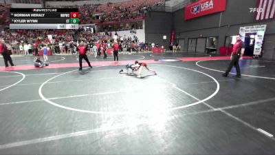 72 lbs 1st Place Match - Kyler Wynn, Crass Trained vs Norman Heraly, West De Pere Wrestling Club