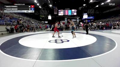 157 lbs Champ. Rd Of 32 - Mack Powell, OK vs Colin Sesker, IA