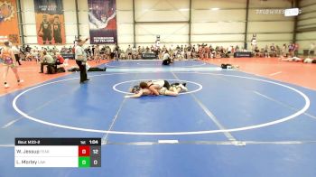 120 lbs Rr Rnd 2 - Wiley Jessup, Fear The Beard vs Luke Morley, LAW Rusty